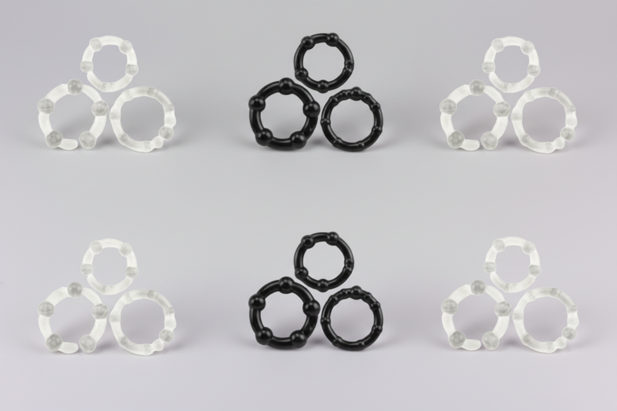 3-Pack Flexible Cock Rings