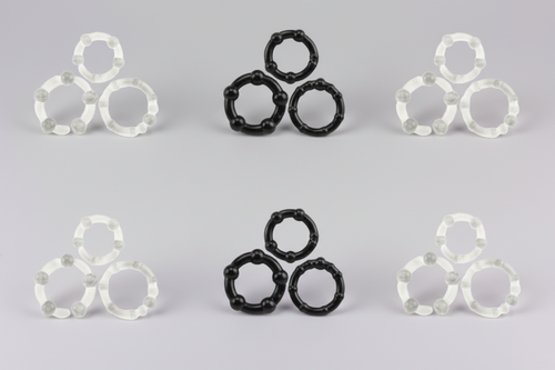 3-Pack Flexible Cock Rings