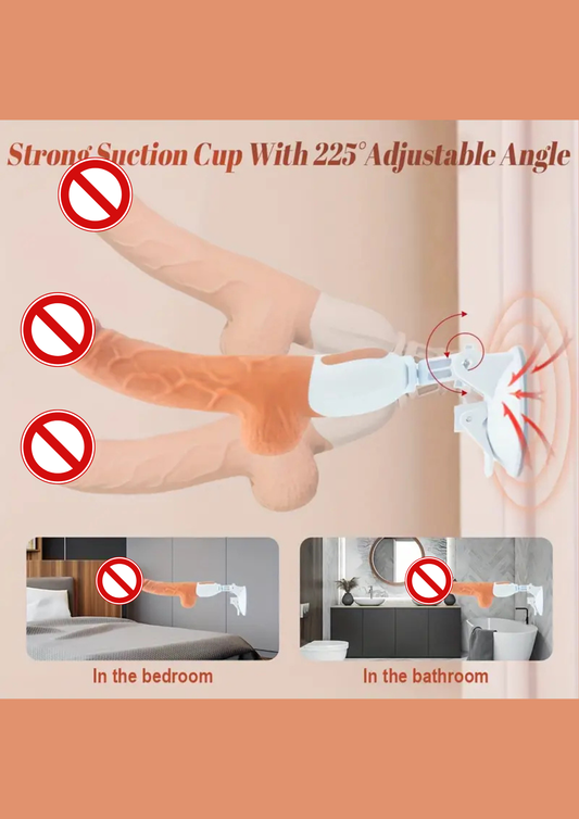 3 In 1 Realistic Dildo Erotic Machine