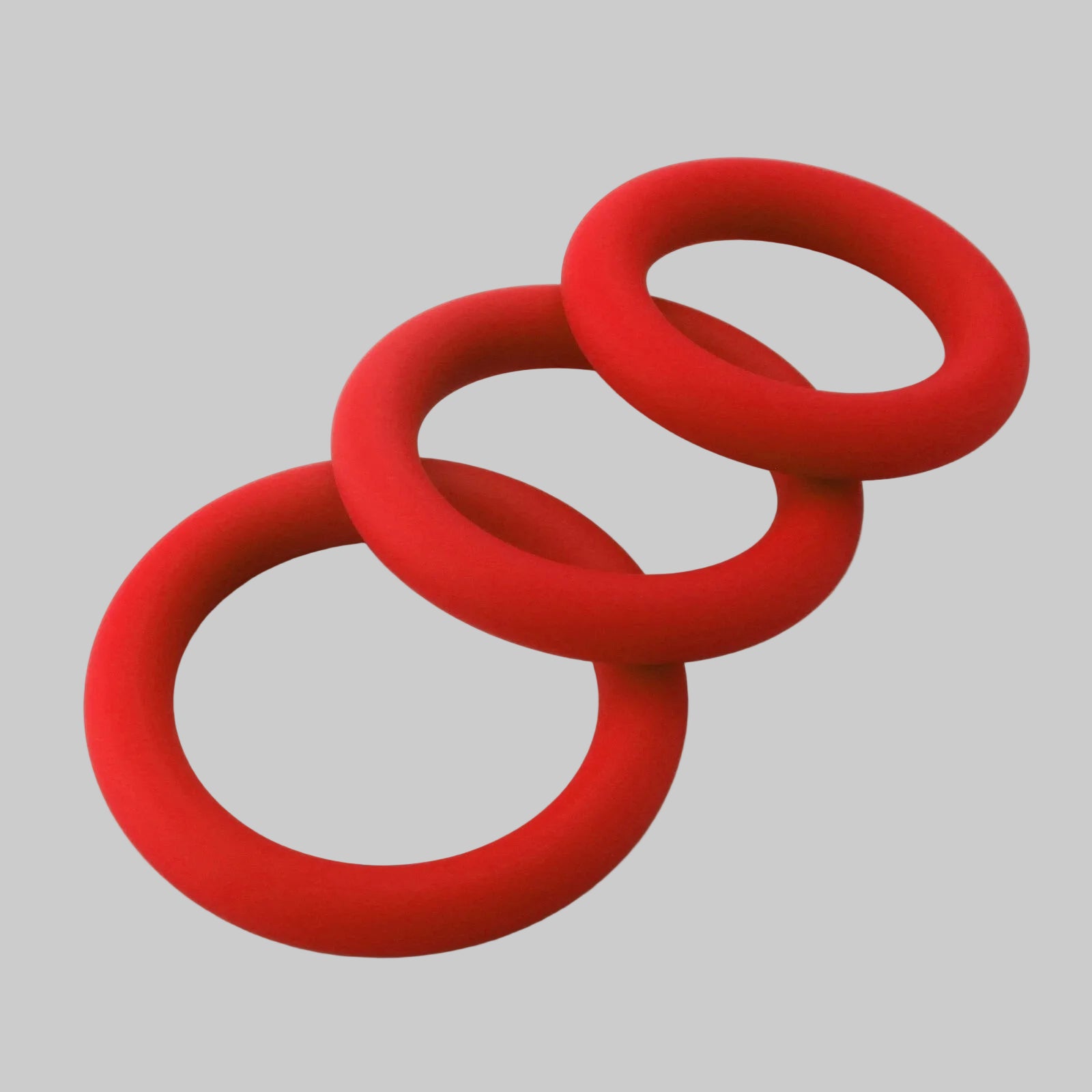 Flexible Red Cock Ring