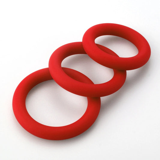 Red Cock Rings