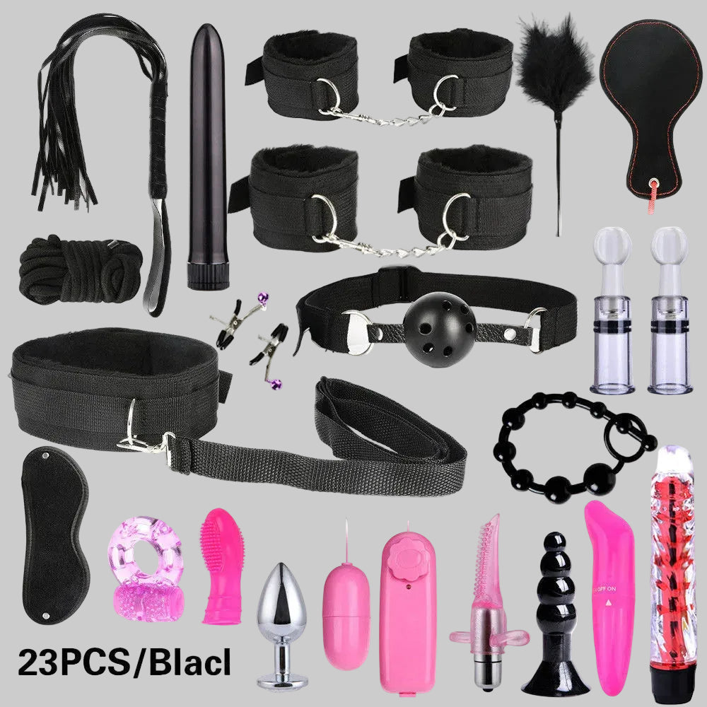 23 PIECE BONDAGE SET