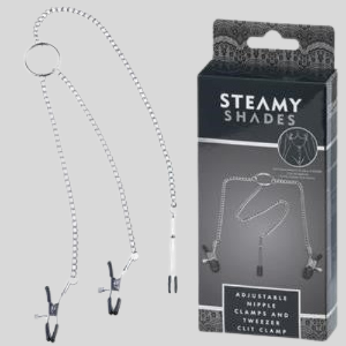 Steamy Shades Adjustable Nipple Clit Clamps
