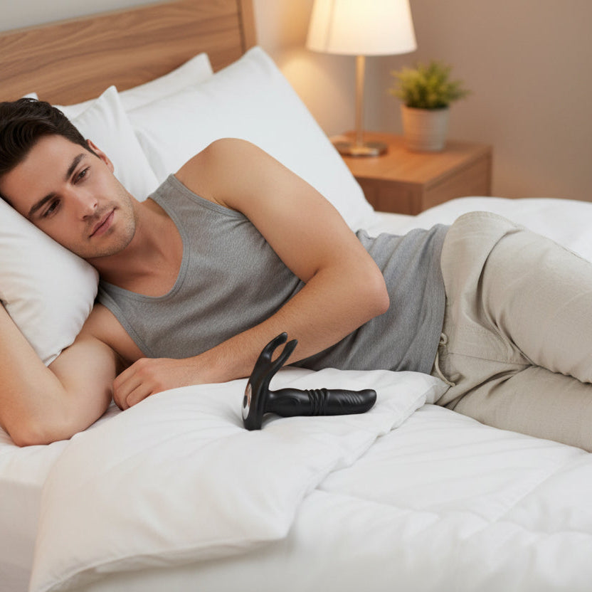 Vibrating Prostate Massager with remote