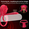 Vibrating Ring with Rose Clit Stimulator