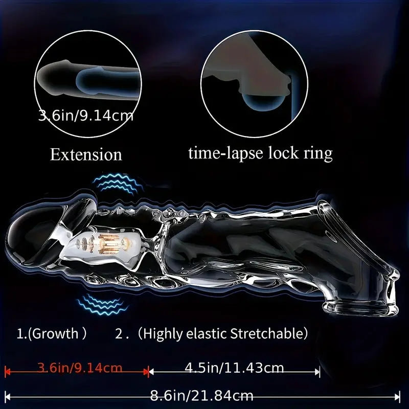 Reusable Vibrating Penis Sleeve