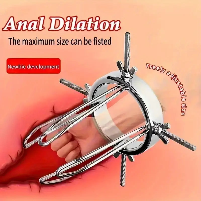 Adjustable Metal Anal & Vaginal Dilator