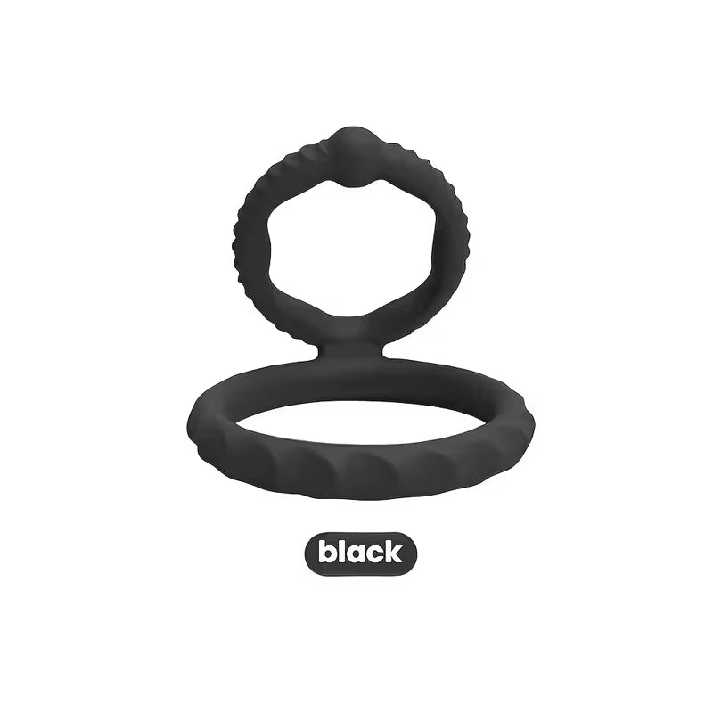 Double Loop Reusable Cock Ring