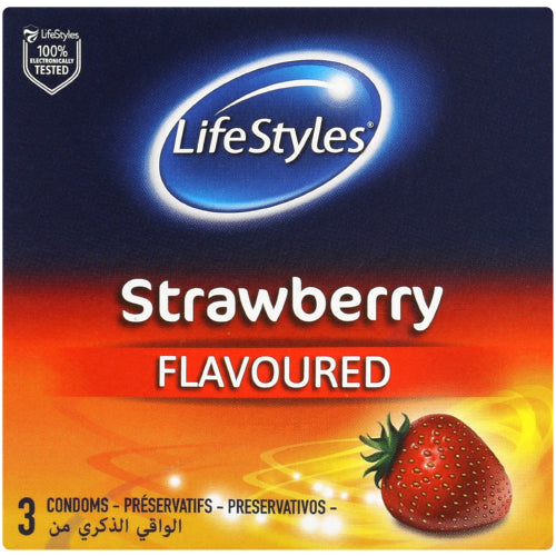Lifestyles- Strawberry Flavoured Condoms