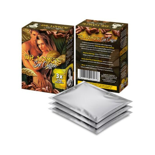 Dr Long's Erotic Coffee 3 x 10g