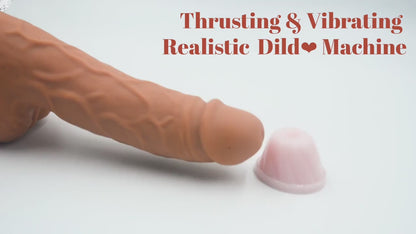 3 In 1 Realistic Dildo Erotic Machine