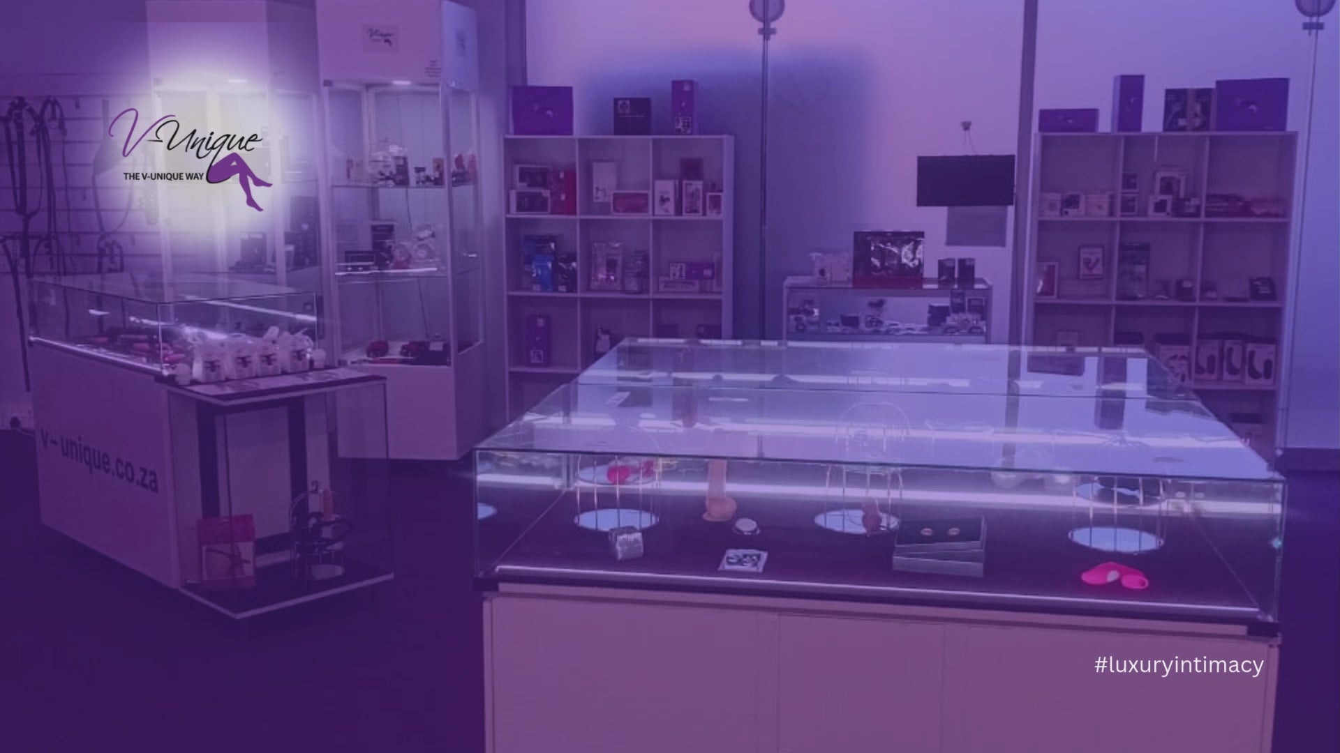 V-Unique Adult Toy Store location video. South Africa. Parktown North. Waterglen Shopping Centre.