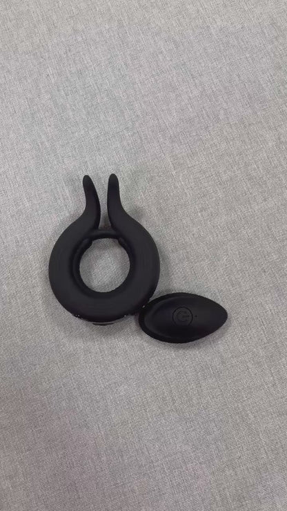 Cock Ring with Balls/ Clit stimulator