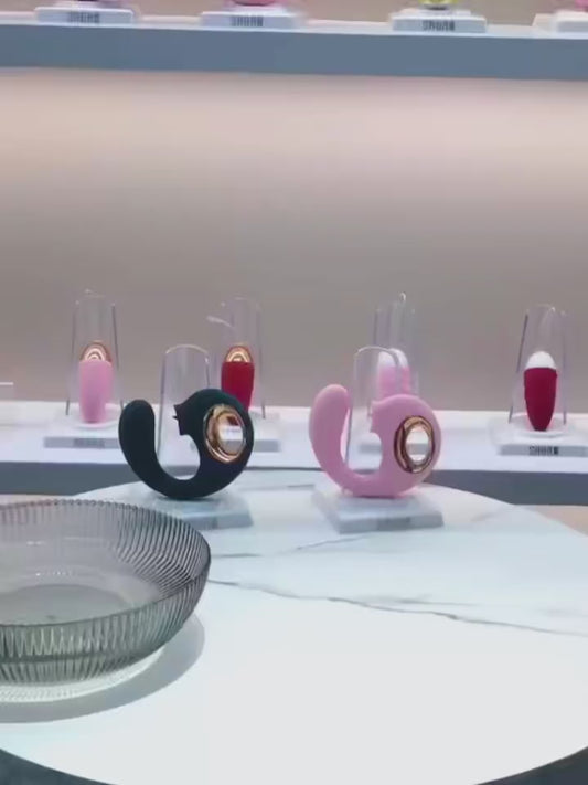 2 in 1 Vibrator with Licking Tongue