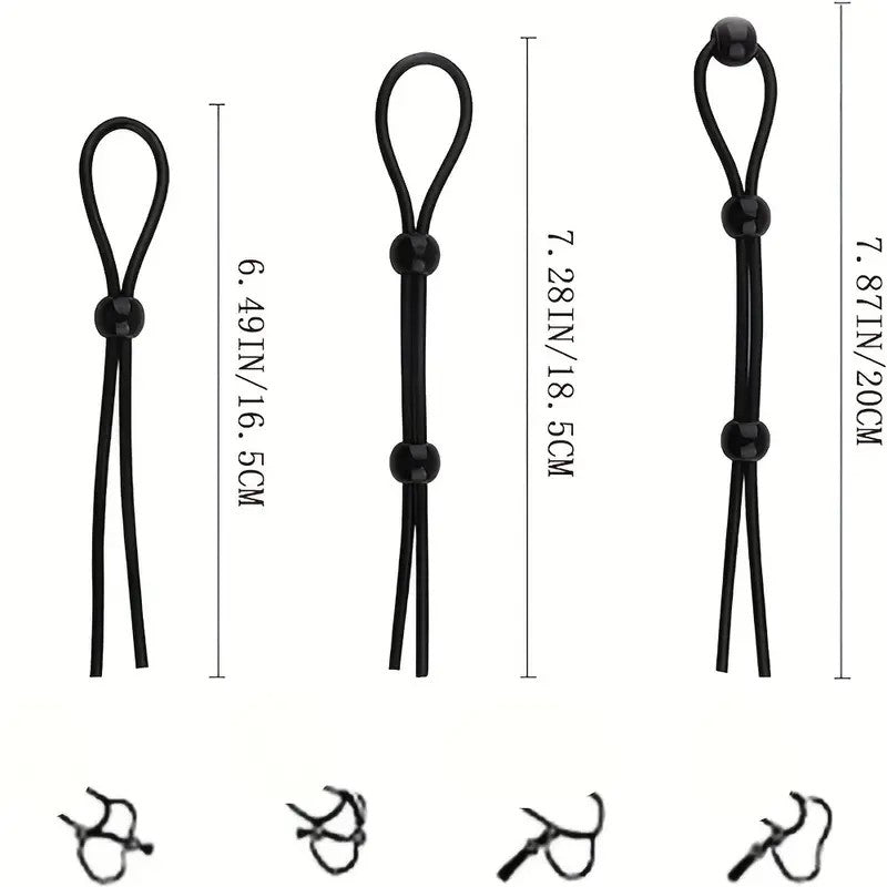 SILICONE PENIS COCK RINGS