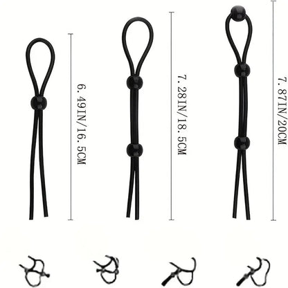 SILICONE PENIS COCK RINGS