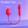 ROSE CLITORAL TONGUE VIBRATOR