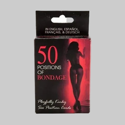 50 Positions of Bondage Play Cards