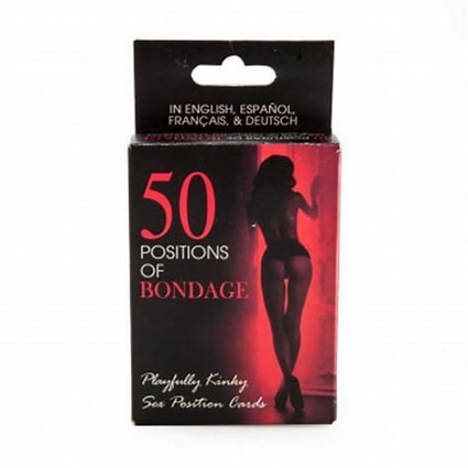 50 Positions of Bondage Play Cards
