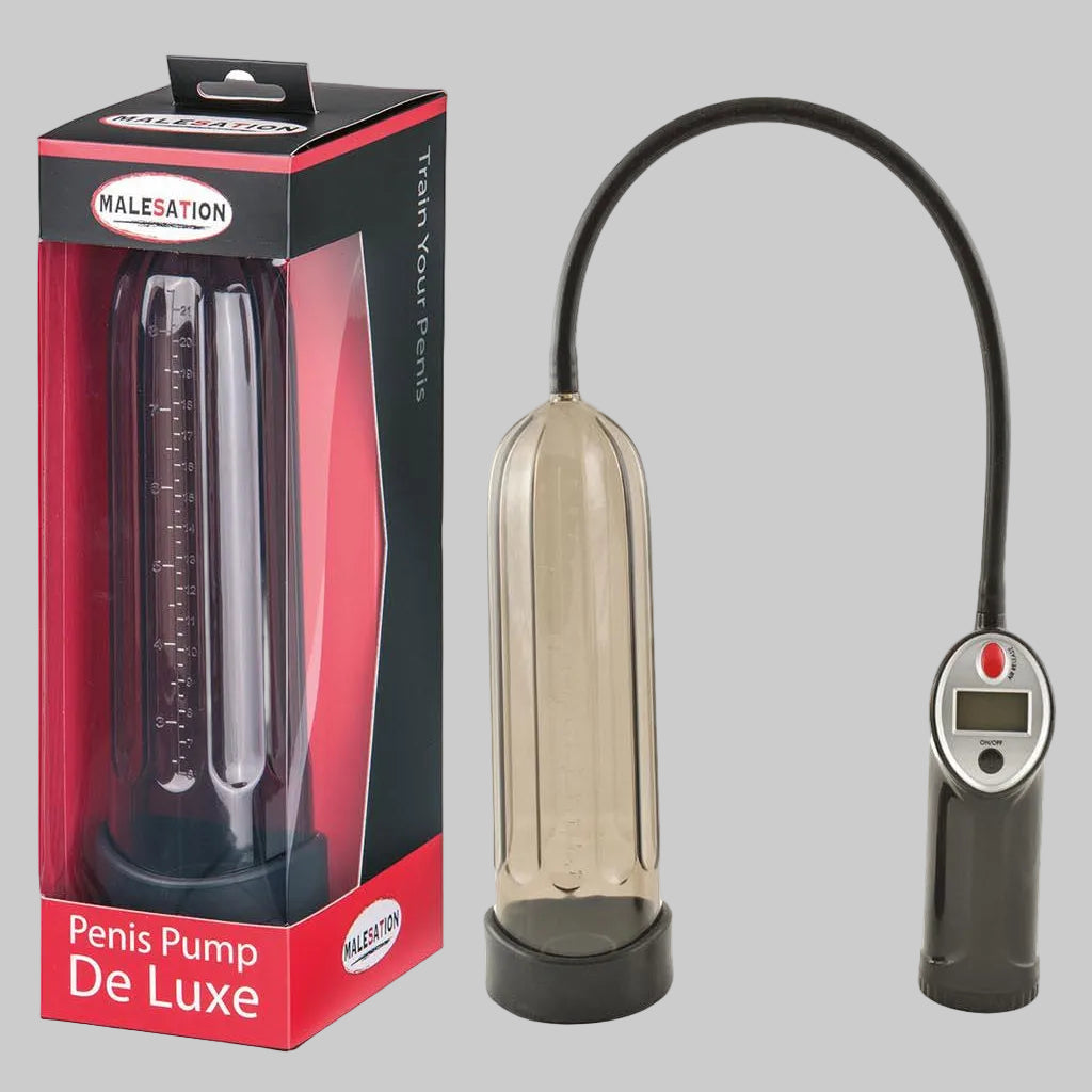 Malesation Penis Pump De Lux