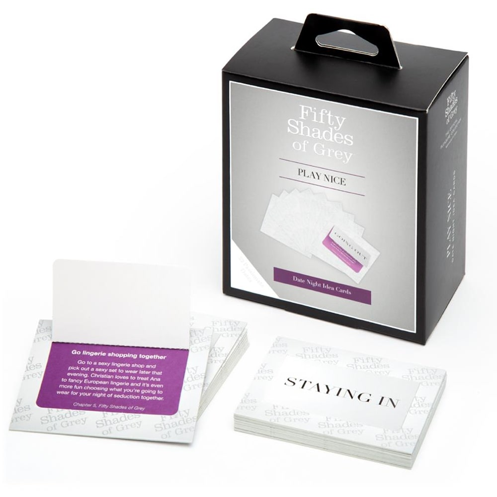 Fifty Shades Play Nice Date Night Card Game
