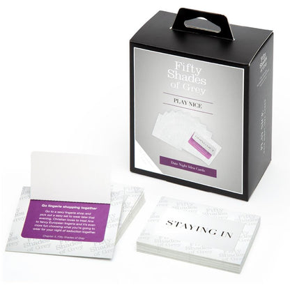 Fifty Shades Play Nice Date Night Card Game