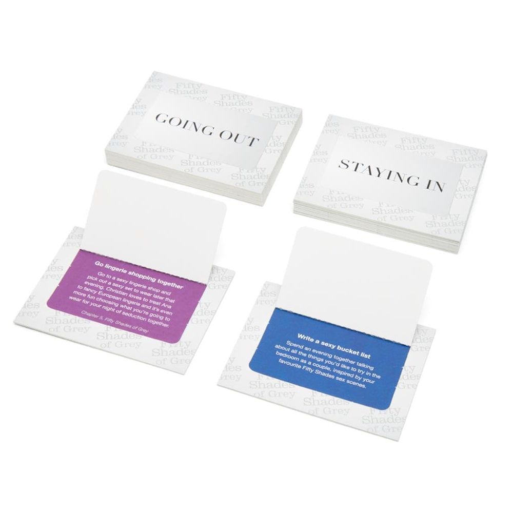 Fifty Shades Play Nice Date Night Card Game
