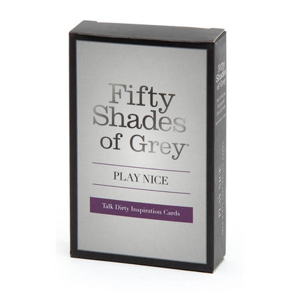 Fifty Shades Play Nice Talk Dirty Card Game