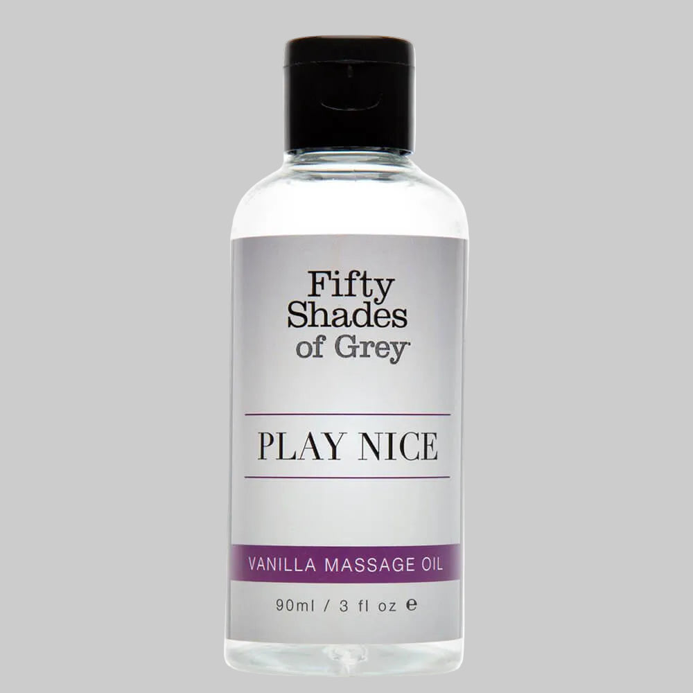 Fifty Shades Play Nice Vanilla Massage Oil - 90ml