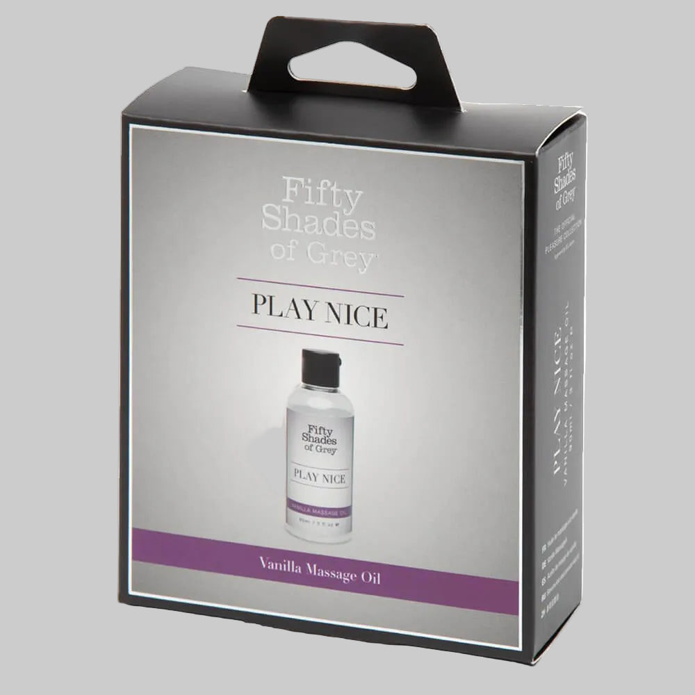 Fifty Shades Play Nice Vanilla Massage Oil - 90ml