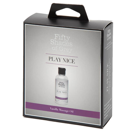 Fifty Shades Play Nice Vanilla Massage Oil - 90ml