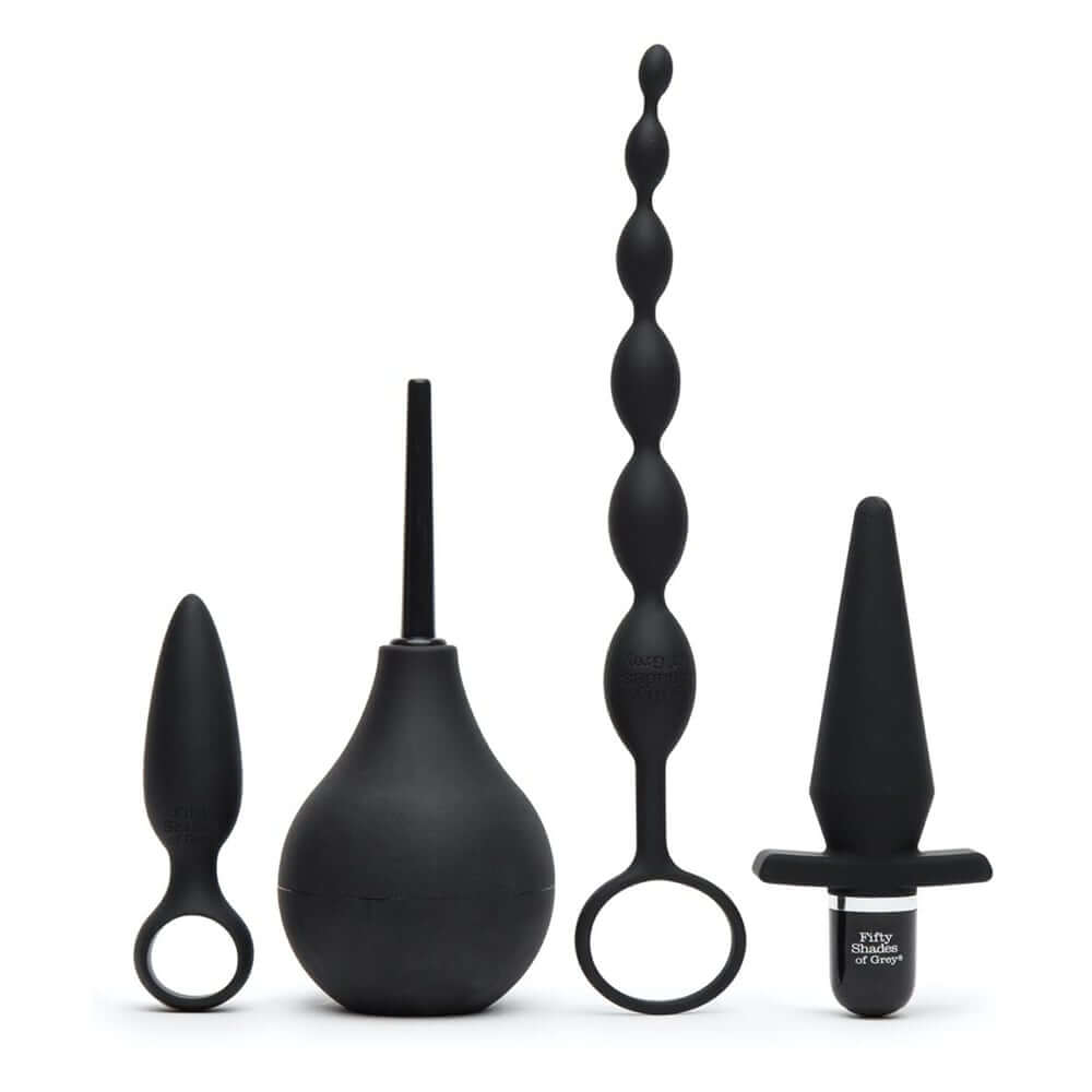 Fifty Shades Pleasure Overload Take It Slow Kit (4 Piece)