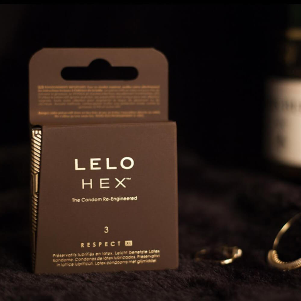 Lelo Hex Condoms Respect XL 3 Pack