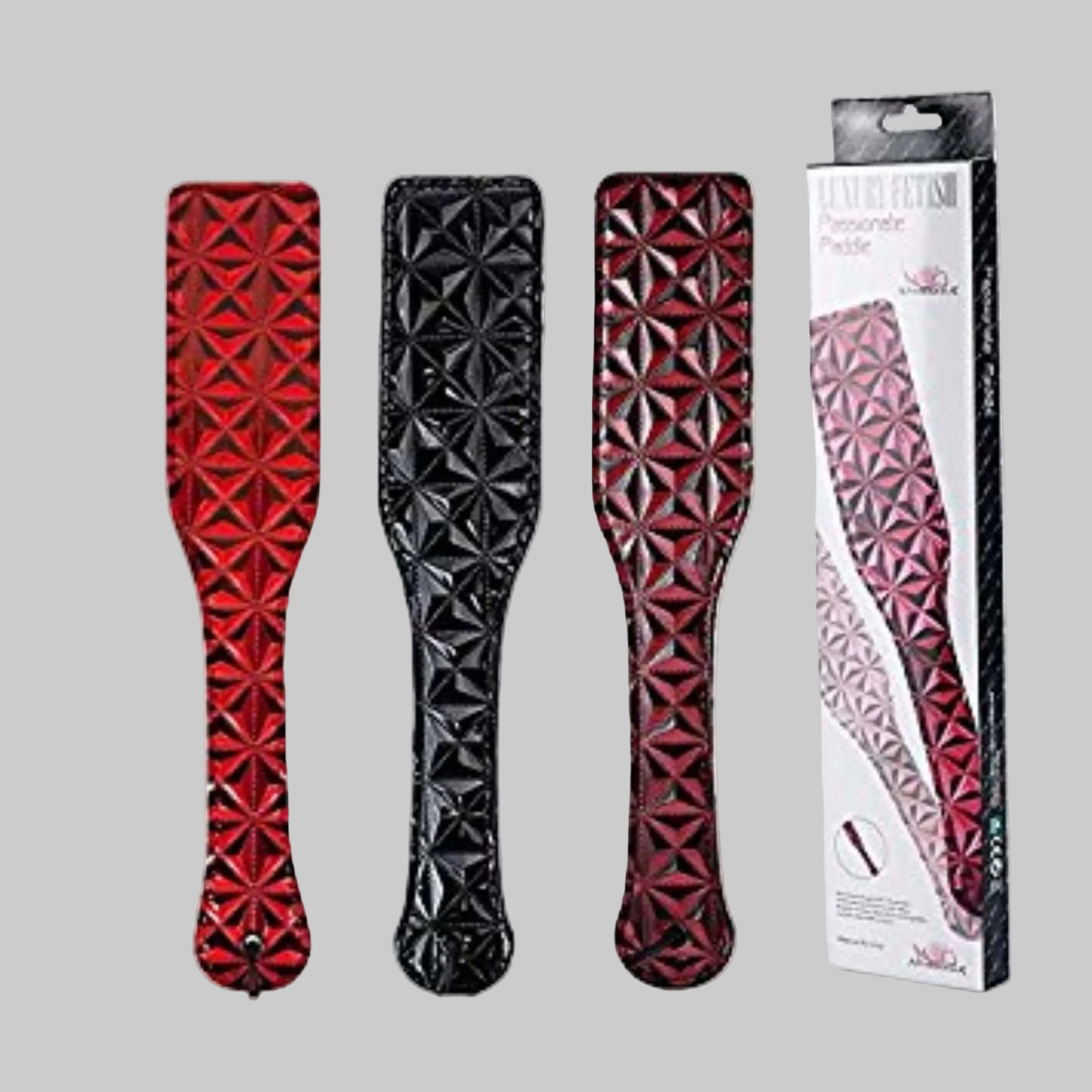 Fetish Fantasy Extreme Silicone Paddle - Black main image 0