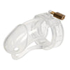 Malesation Penis Cage Silicone - Clear - L