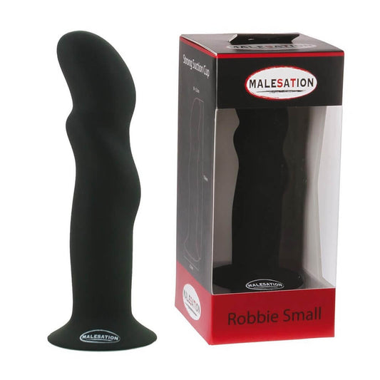 Malesation Robbie Dildo - Black - Small