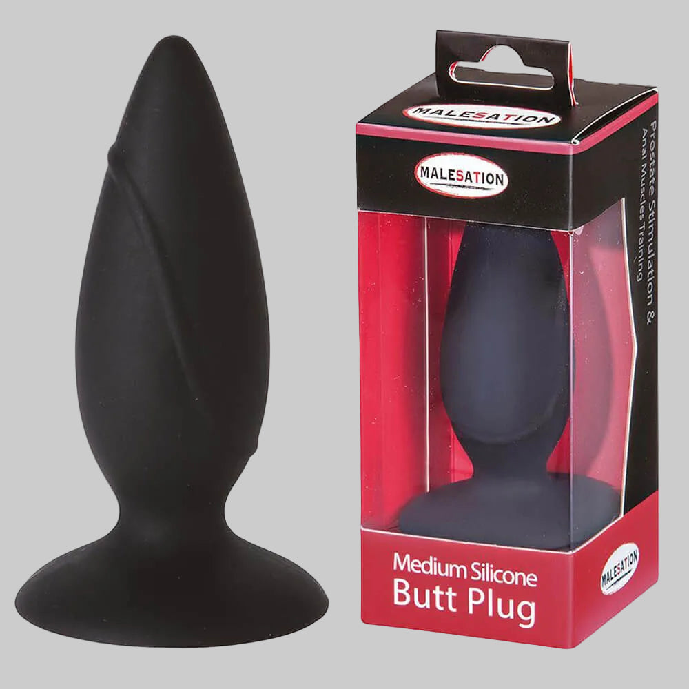 Malesation Silicone Anal Plug - Medium
