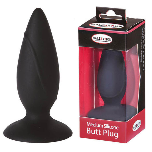 Malesation Silicone Anal Plug - Medium