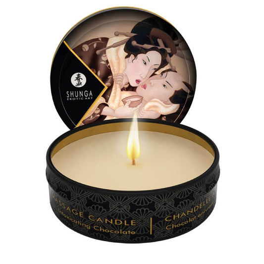 Shunga Massage Candle 6pcs - Chocolate