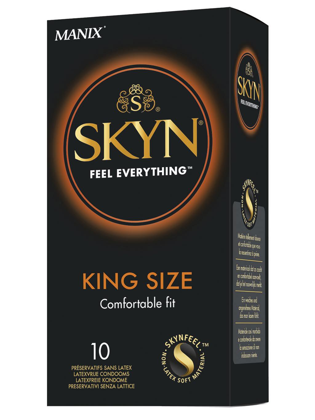 Var. Manix Skyn King Size Condoms - 10pcs