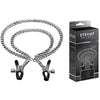 Steamy Shades Adjustable Double Chain Nipple Clamps
