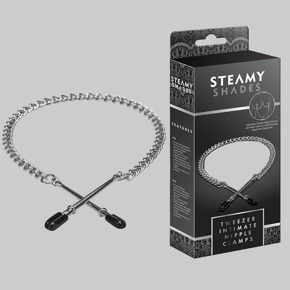 Steamy Shades Tweezer Nipple Clamps