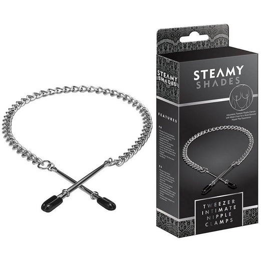 Steamy Shades Tweezer Nipple Clamps