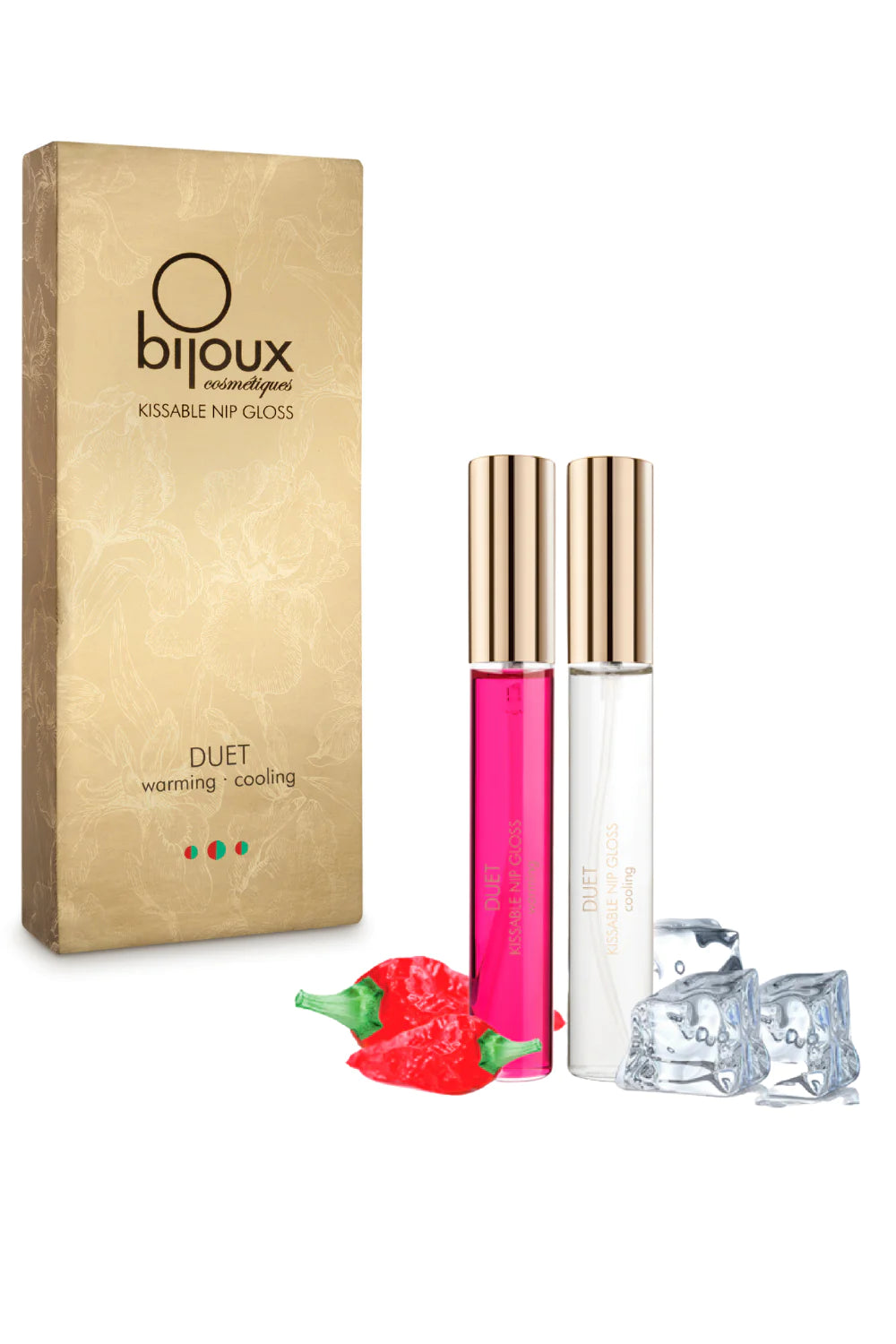 Kissable Cooling & Warming Nipple Gloss 2x13ml