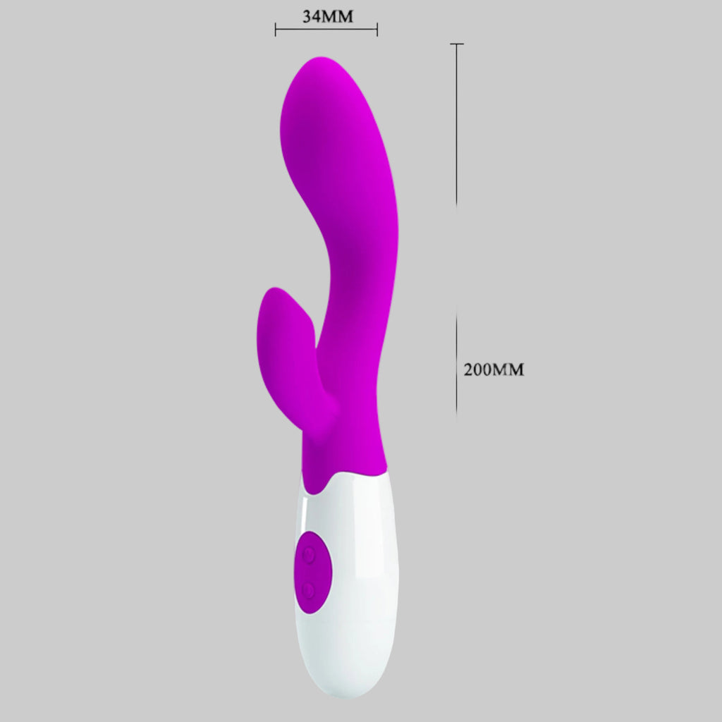 Sweet Vibration G-Spot Vibrator with clitoral stimulator